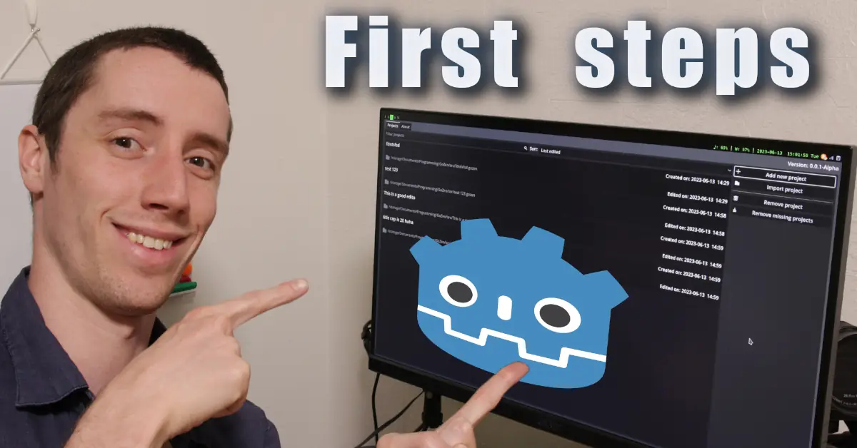 First steps – Video Editor in Godot – GoZen [1]