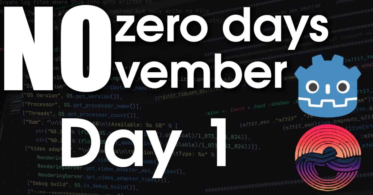 Day 1: No zero days November – 2023