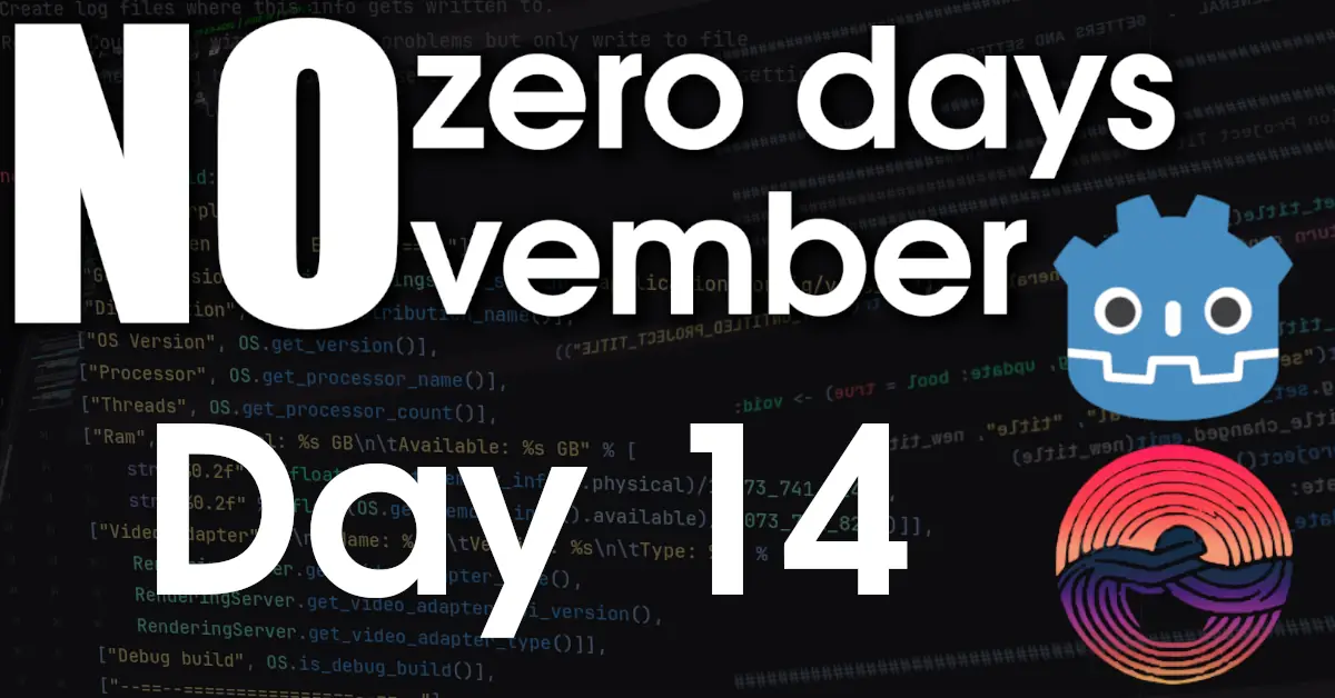 Day 14: No zero days November – 2023