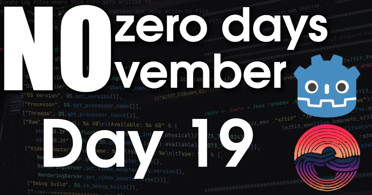 Day 19: No zero days November – 2023